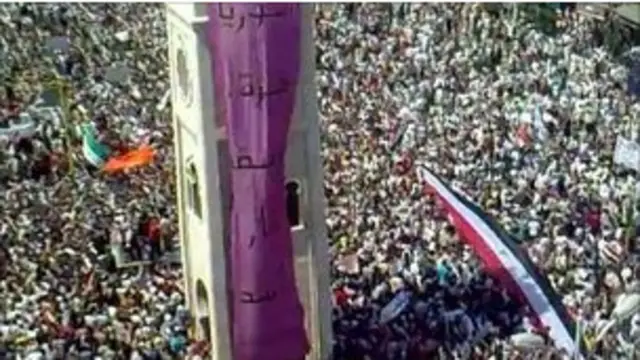 تظاهرات مردم سوریه