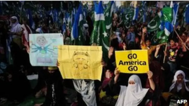 Demo anti-AS di Islamabad