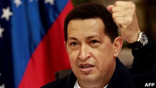 Hugo Chávez, presidente de Venezuela