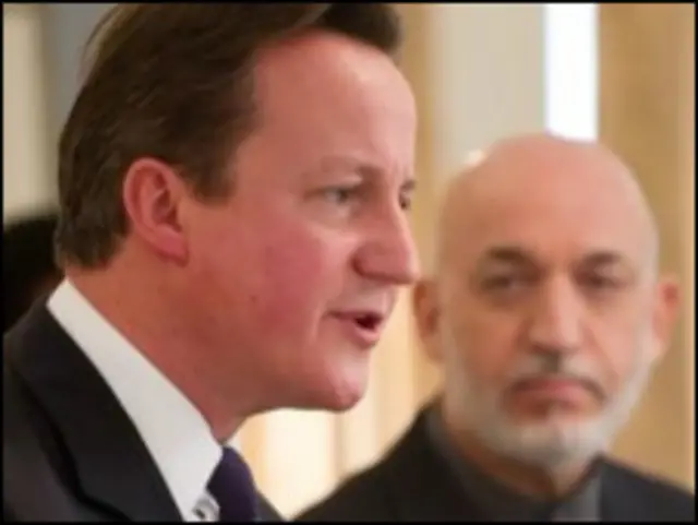 کرزی او کامیرون