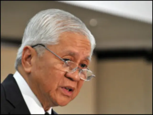 Ông Rosario muốn chuẩn bị cho chuyến thăm Trung Quốc của Tổng thống Aquino