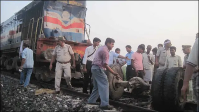 ट्रेन दुर्घटना 