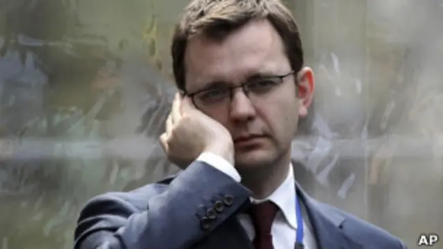 Бывший редактор News of the World Энди Коулсон