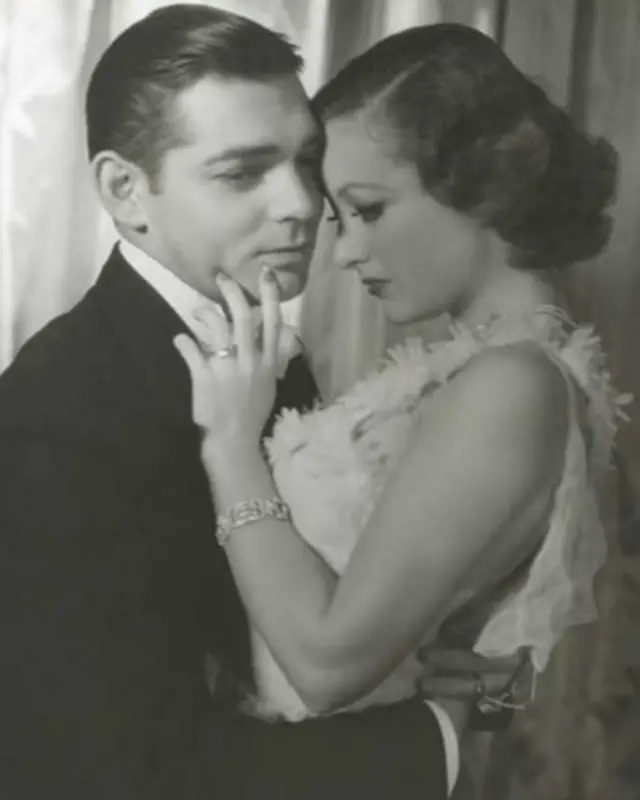 کلارک گیبل و جوان کرافورد