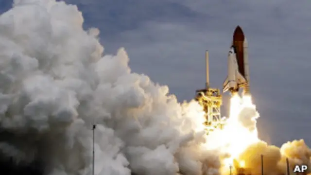 آتلانتیس دو سال پیش از پایگاه فضایی کندی در فلوریدا به مدار زمین پرتاب شد