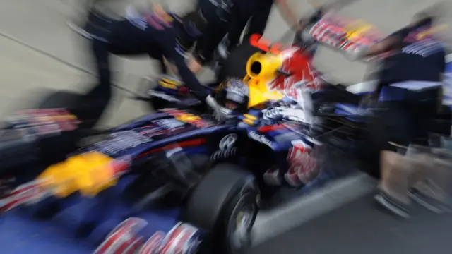 Sebagai juara bertahan Vettel berharap untuk juara di sirkuit Silverstone Formula satu Grand Prix Inggris. 