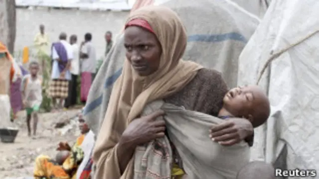 Korban kelaparan di Somalia