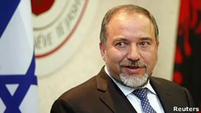 министр иностранных дел Израиля Авигдор Либерман