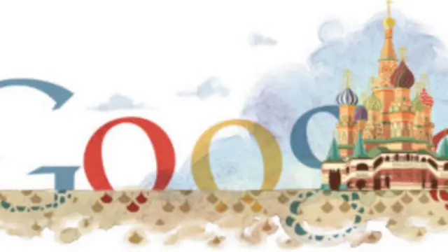 Временный логотип Google
