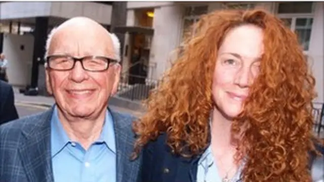 Руперт Мердок и Ребека Брукс