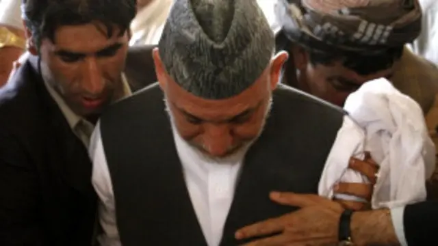 Presiden Hamid Karzai 