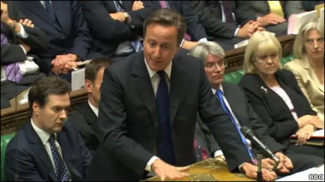 Thủ tướng David Cameron trả lời chất vấn tại Hạ viện Anh