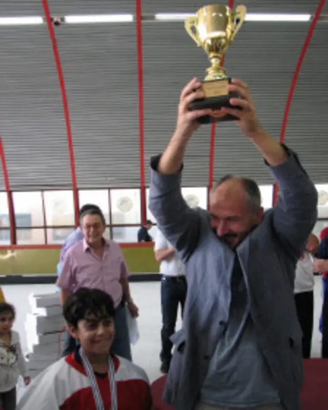 Вадим Боровских с кубком