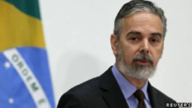 O ministro das Relações Exteriores, Antonio Patriota