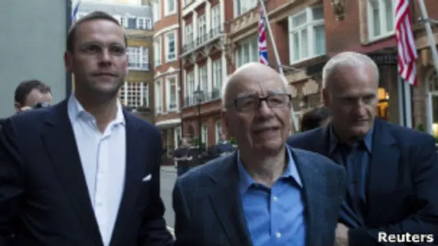 Джеймс и Руперт Мердоки