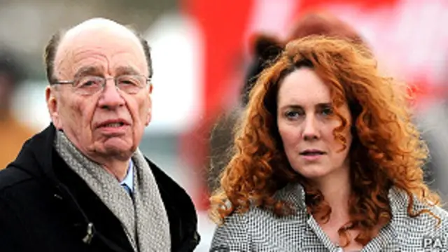 Руперт Мёрдок и Ребека Брукс