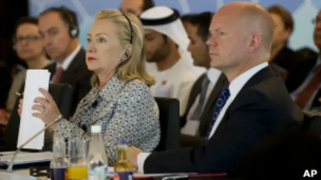 هيلاري كلينتون ووليام هيغ