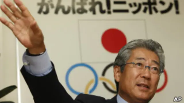 سونيكازو تاكيدا رئيس اللجنة الاولمبية اليابانية