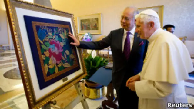 PM Najib Razak dan Paus Benekditus