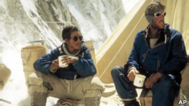 எவரெஸ்ட்டை முதலில் எட்டியவர்கள்