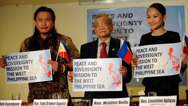 Tiga anggota Kongres Filipina mengumumkan kunjungan ke Pulau Spratly