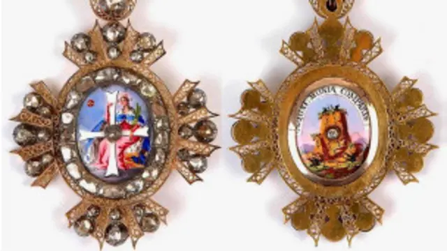 Знаки ордена Святой Екатерины