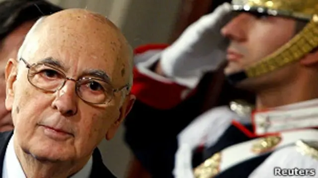 نابوليتانو أول رئيس في ايطاليا يترشح ثانية