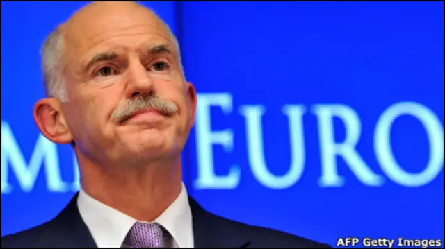 Георгіос Папандреу в Брюсселі