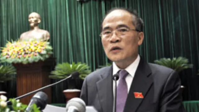 Tân Chủ tịch QH Nguyến Sinh Hùng