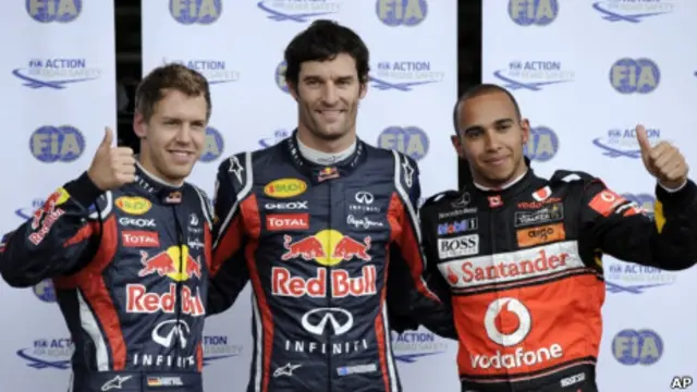 webber vettel hamilton