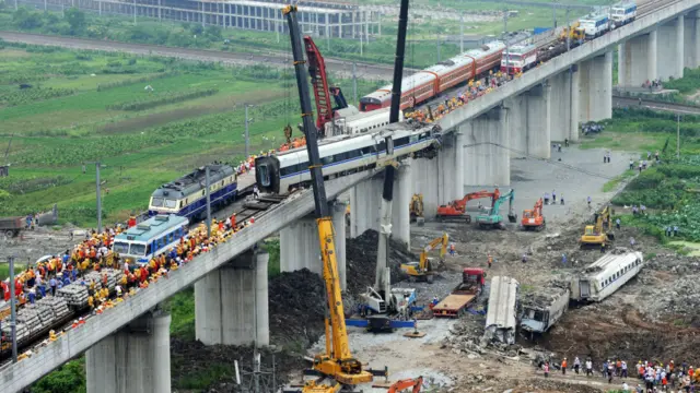 Kecelakaan kereta cepat Cina di Wenzhou