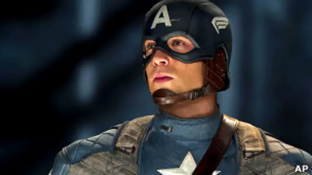 Chris Evans como Capitan America