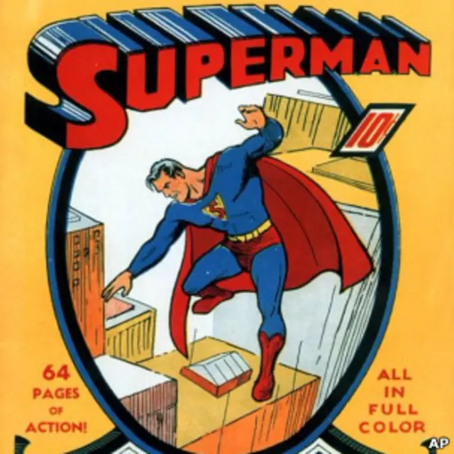 El primer cómic de Superman