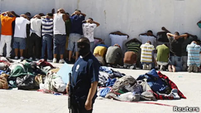 Prisión en Ciudad Juárez, México