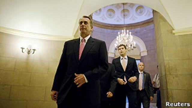 John Boehner, presidente de la Cámara de Representantes.