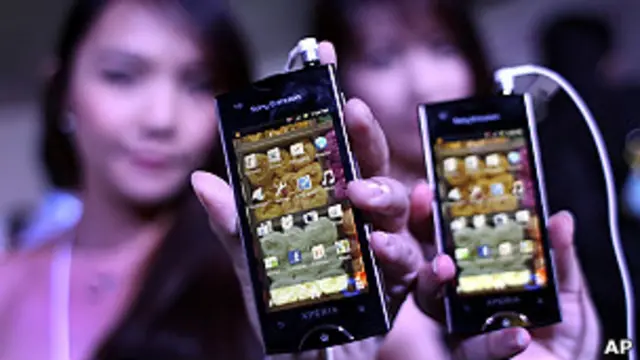 teléfonos sony con plataforma android