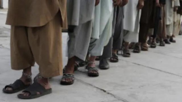 زندانیان افغان