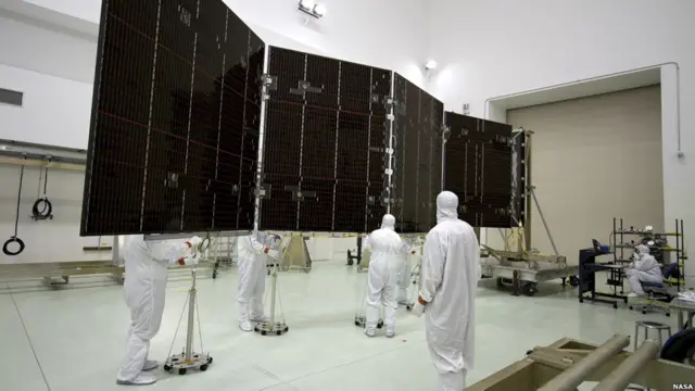 Despliegue de paneles solares