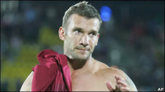 Андрій Шевченко після матчу з "Рубіном"