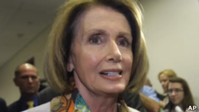美国国会众议院民主党领袖佩洛西(01/08/2011)