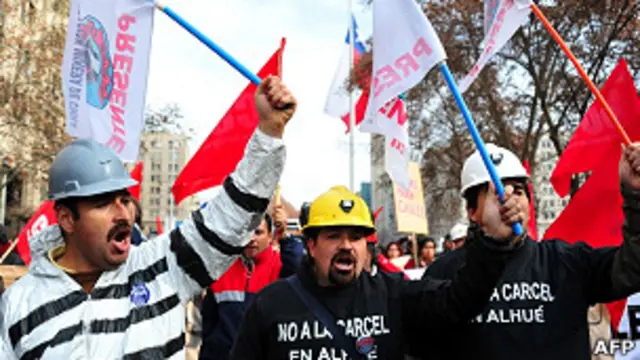 Чилийские шахтеры 