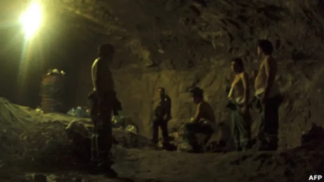 Чилийские шахтеры