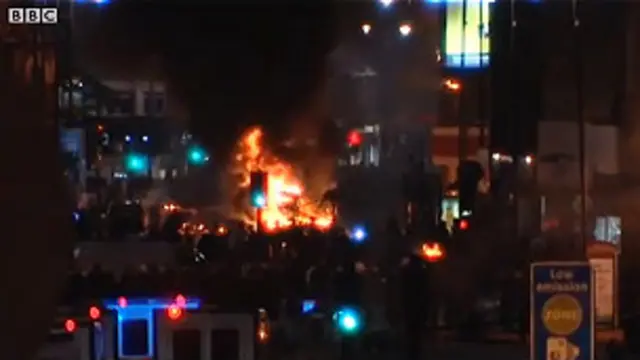 Беспорядки в Лондоне