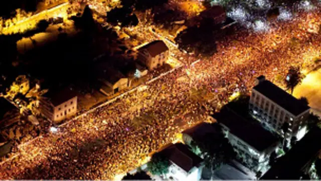 Aksi protes di Israel