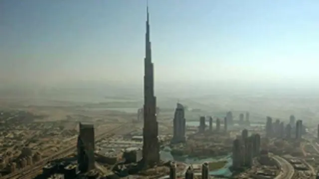 Gedung pencakar langit di Dubai