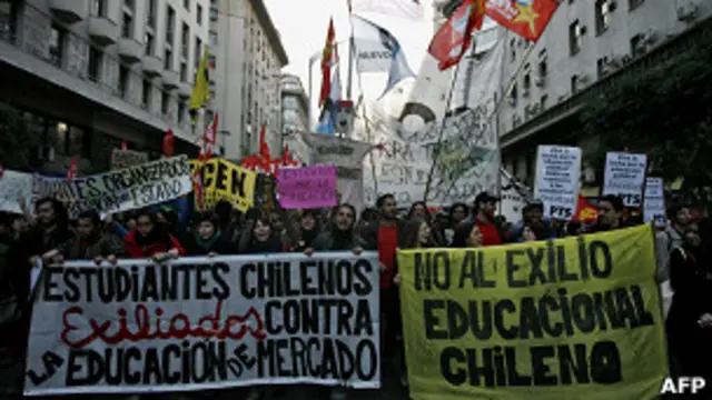 El ABC de las demandas estudiantiles en Chile - BBC News Mundo