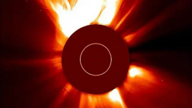 عواصف شمسية