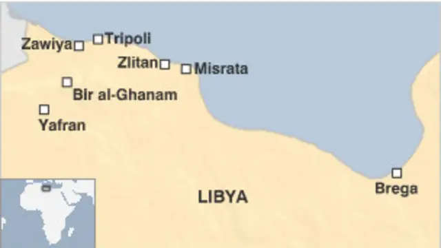 libia map