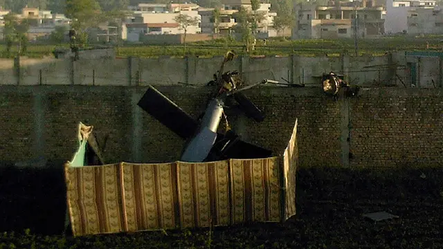 Chiếc trực thăng của Hoa Kỳ rơi gần căn cứ của Bin Laden