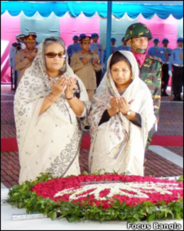 बांग्लादेश, शेख़ हसीना, शेख़ रेहाना